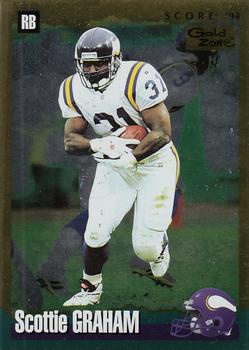 Scottie Graham Minnesota Vikings 1994 Score NFL Gold Zone #104